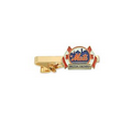 Tie Clip with Soft Enamel Lapel Pin ( 1" )